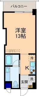 長町せせらぎビル【5階】の間取り