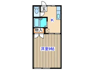 メゾネット泉【1階】の間取り