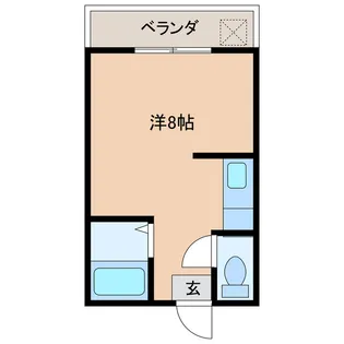 ソレイユハイツ【2階】の間取り