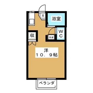 グランデュールパビヨン A【1階】の間取り