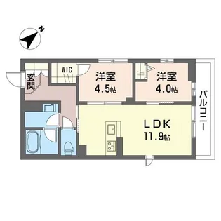 エスティー.グリーン【3階】の間取り