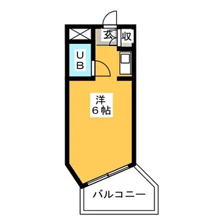 メゾン・ド・ペルミ【4階】の間取り