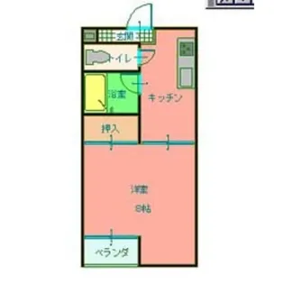 ミューズ【3階】の間取り