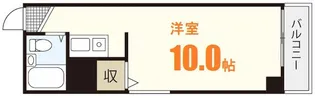 古市ビル【9階】の間取り
