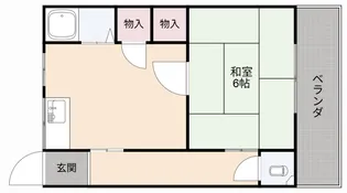 八雲荘【1階】の間取り