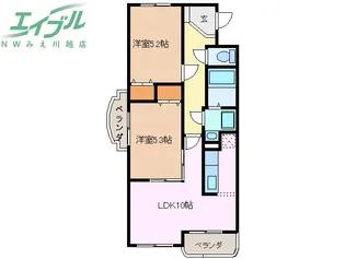 サニーパレス・K【2階】の間取り