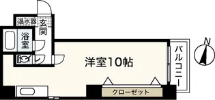 ウィンディア富士見町II番館【3階】の間取り