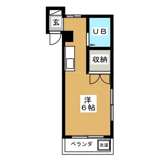 カーサ・デ・藤原【2階】の間取り