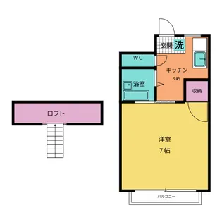 ドリーム2【1階】の間取り