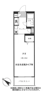 ジョイフル祐天寺【2階】の間取り