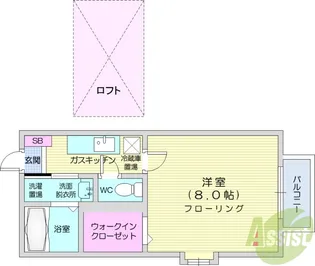 アルテック ドゥ【1階】の間取り