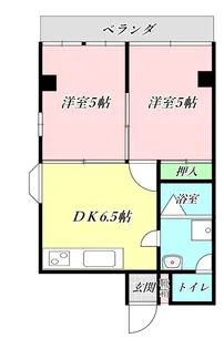 モリトビル【7階】の間取り