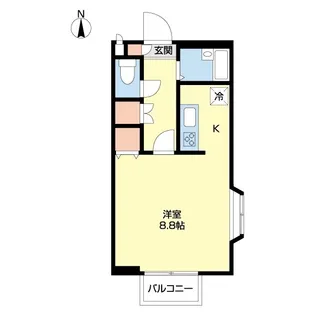 αNEXT新潟第7【2階】の間取り