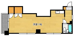 田村ビル【4階】の間取り