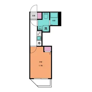 リープ立石【1階】の間取り