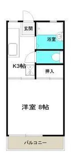 パステルハウスA棟【1階】の間取り