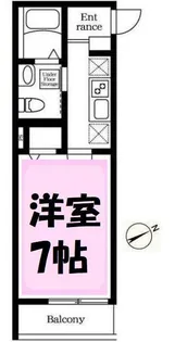 ウィングガーデン一ノ割【2階】の間取り