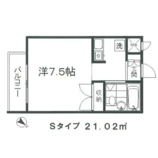 ARECX八幡【3階】の間取り