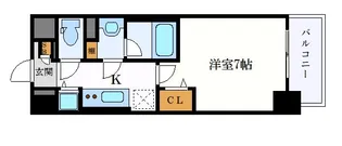 ル・シエル大秋【3階】の間取り