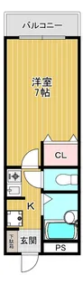 ハヤシビル【3階】の間取り