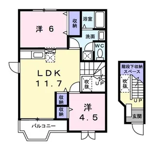 ディスカバリーII【2階】の間取り