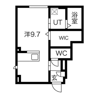N.I.S.【1階】の間取り