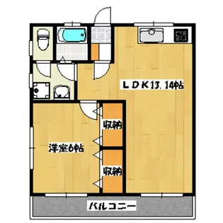 カステーロ・フチ【2階】の間取り