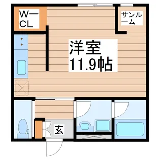 villa長町南【2階】の間取り