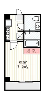 東京都文京区本駒込5【マンション】の間取り