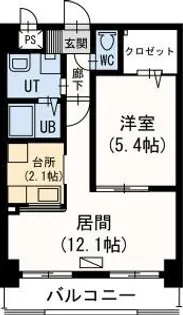 北海道札幌市北区北二十六条西5【マンション】の間取り