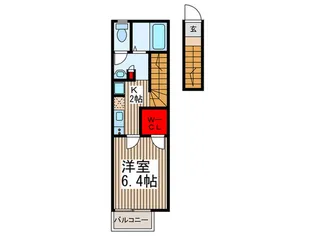 COZY東川口【2階】の間取り