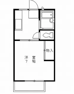 アルグレイII【2階】の間取り