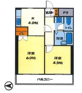 エルドラド文【6階】の間取り