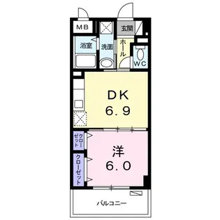 プレシャス.ワン【2階】の間取り