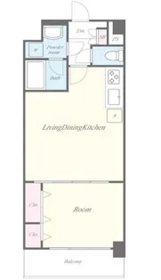 東京都品川区南大井4【マンション】の間取り