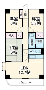 エスポワール ルーチェ【2階】の間取り