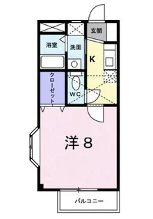 S Katz【2階】の間取り