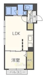 Bright東札幌【5階】の間取り