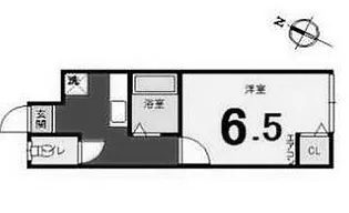 Lコーポ(民泊新法想定)【2階】の間取り