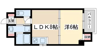 ペットマンション富士【4階】の間取り