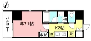 プライムメゾン初台【14階】の間取り