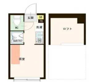 東京都練馬区小竹町1【アパート】の間取り