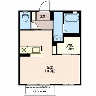 メゾンエトワール【2階】の間取り