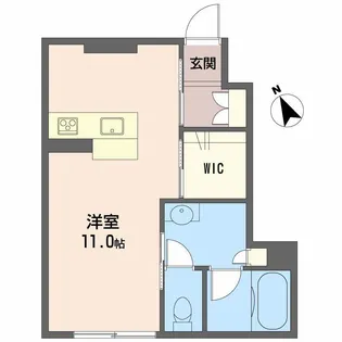 エクラシエ T【1階】の間取り