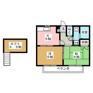 石川館【2階】の間取り