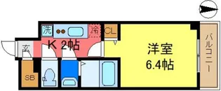 THE PASEO新小岩II【7階】の間取り