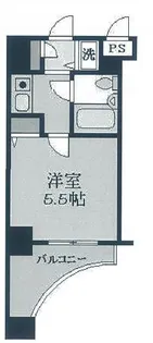 タウンシップ田端【6階】の間取り