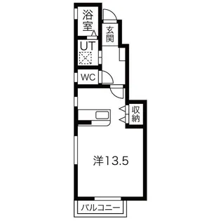 グリーンヒル二本木 B棟【1階】の間取り