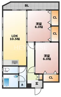 スマイルビル【3階】の間取り