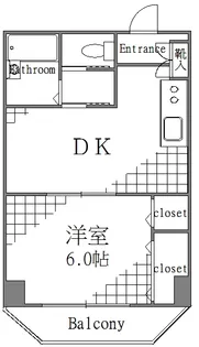 東京都江東区亀戸7【マンション】の間取り